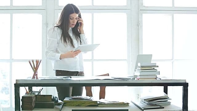 Entrepreneur reviewing the benefits of a prenup